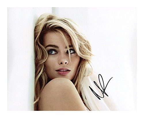 Margot Robbie サイン入りポスター Margot Robbie Signed Autographed A4 Photo Print Poster : Amazon.co